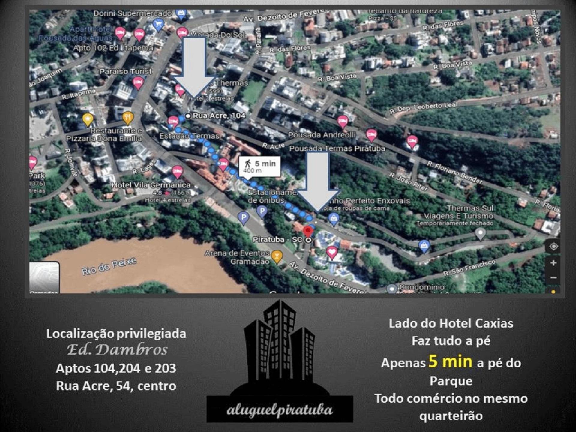 Aconchegante Apto 104 Fica 5 Min Do Parque Termal Piratuba Exterior photo